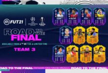 FIFA 21: Road To The Final Team 3 - Tarjetas dinámicas UCL y UEL