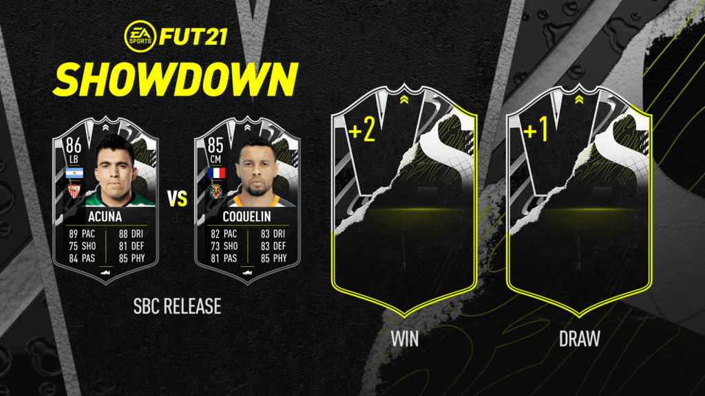 FIFA 21: SBC Acuna vs Coquelin Showdown - Requisitos y soluciones