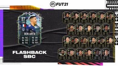 FIFA 21: SBC Ben Arfa Flashback Era - Requisitos y soluciones