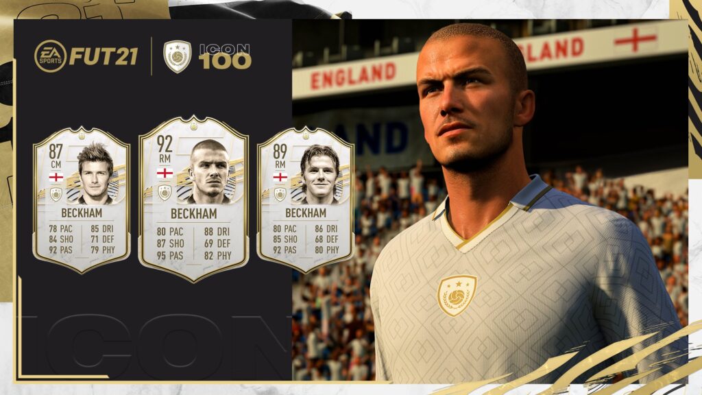 FIFA 21: David Beckham Icon - Estadísticas generales y oficiales reveladas