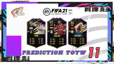 FIFA 21: Predicción del modo Ultimate Team del TOTW 11