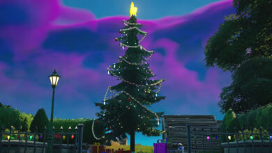 Fortnite: Baila en los árboles de Navidad - Todos los árboles en el mapa