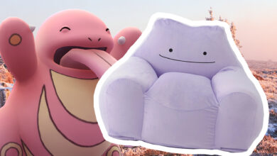 Si ya te encanta Ditto en Pokémon GO ... aquí está como sillón