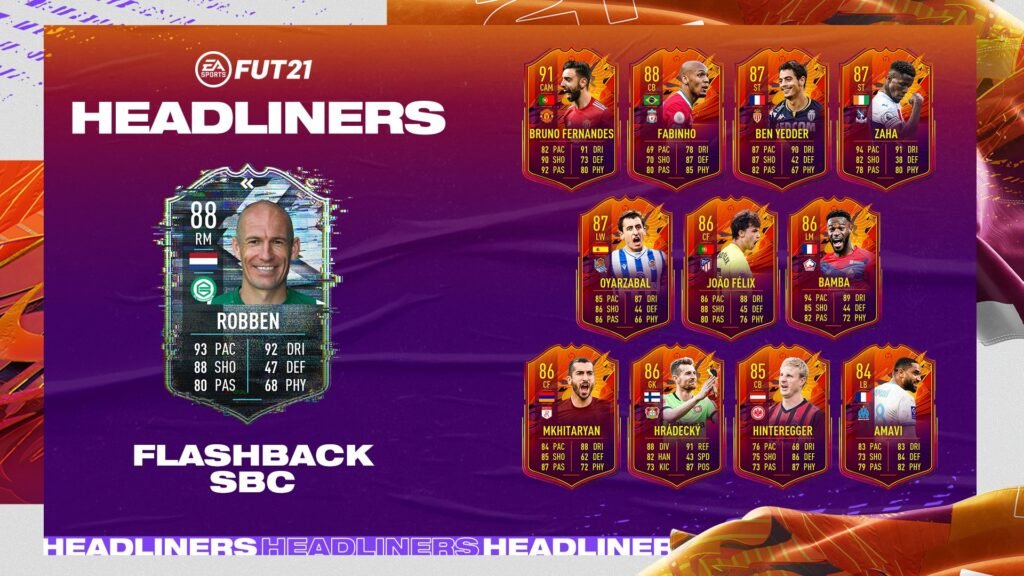 FIFA 21: SBC Arjen Robben Flashback Era - Requisitos y soluciones