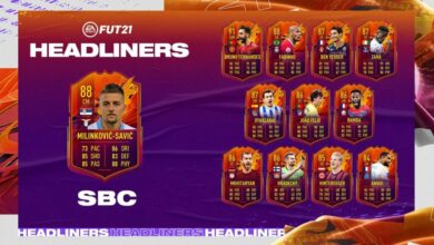 FIFA 21: SBC Sergej Milinkovic-Savic HeadLiners - Requisitos y soluciones
