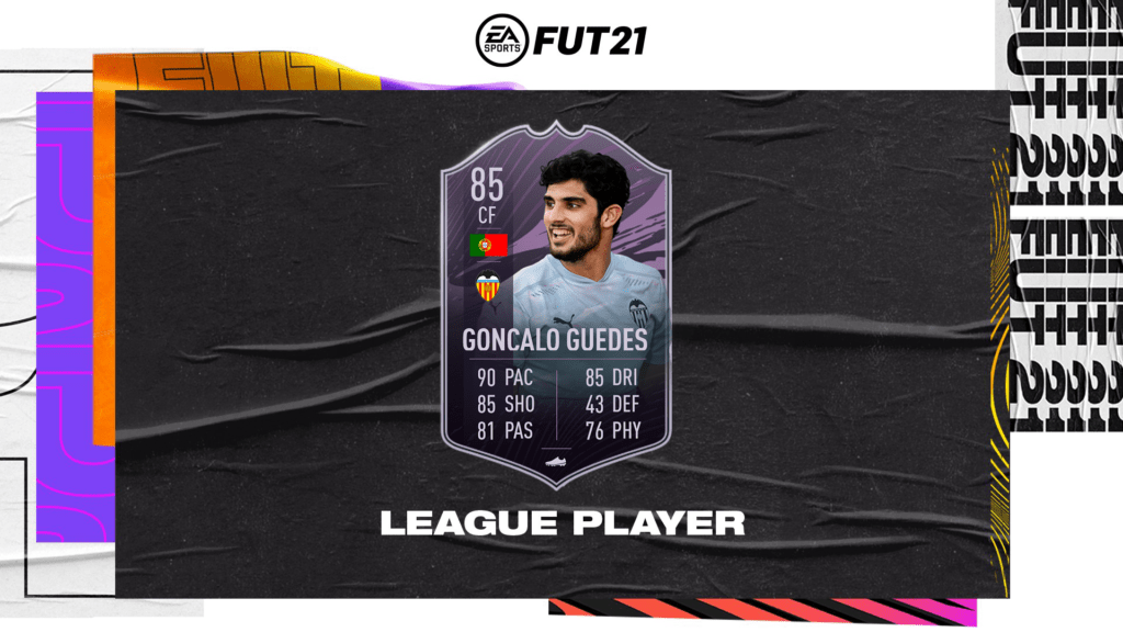 FIFA 21: Goles de jugador de la Liga Goncalo Guedes - Requisitos