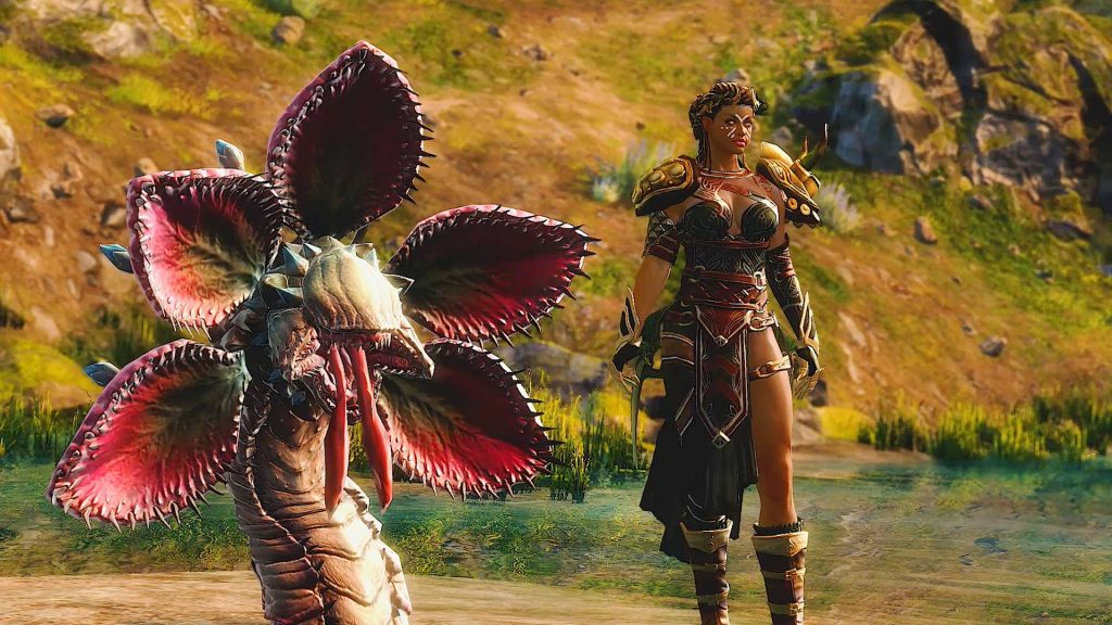 Guild-Wars-2-Path-of-Fire-011 "class =" wp-image-179116 "srcset =" https://images.mein-mmo.de/medien/2017/09/Guild-Wars-2- Path-of-Fire-011-1024x576.jpg 1024w, https://images.mein-mmo.de/medien/2017/09/Guild-Wars-2-Path-of-Fire-011-150x84.jpg 150w, https://images.mein-mmo.de/medien/2017/09/Guild-Wars-2-Path-of-Fire-011-300x169.jpg 300w, https://images.mein-mmo.de/medien /2017/09/Guild-Wars-2-Path-of-Fire-011-768x432.jpg 768w, https://images.mein-mmo.de/medien/2017/09/Guild-Wars-2-Path- of-Fire-011.jpg 1920w "size =" (max-width: 1024px) 100vw, 1024px "> Compañeros animales como el iboga aquí ayudan a los guardabosques a sobrevivir    

<h3 id=