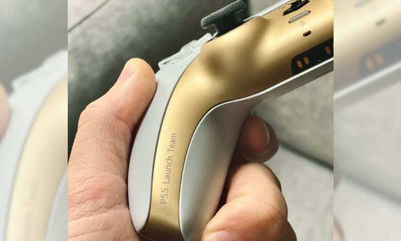 Sony fabrica controladores PS5 blancos y dorados, pero no para ti