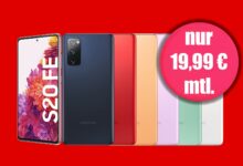 Galaxy S20 FE con tarifa actualmente tan barata como sin MediaMarkt