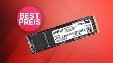 2 TB Crucial P1 SSD en oferta a un precio de martillo absoluto