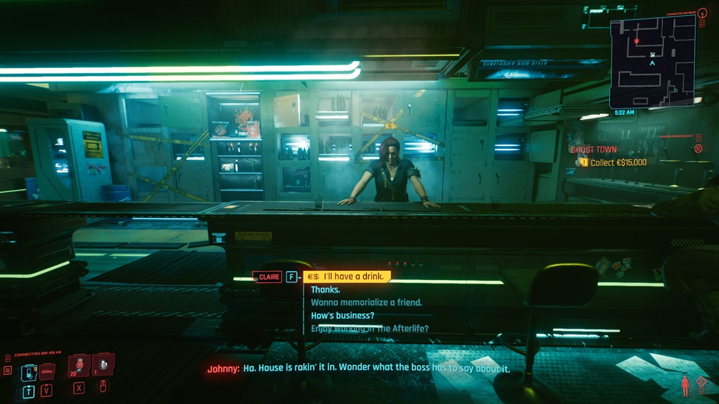 Cyberpunk 2077 - Error atascado de subtítulos de Johnny - Cómo solucionarlo
