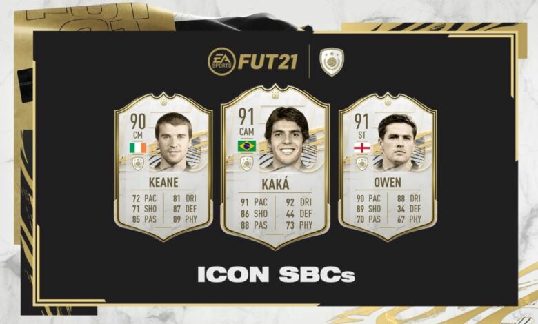 FIFA 21: DCP Icon de Kaká, Owen y Keane disponibles