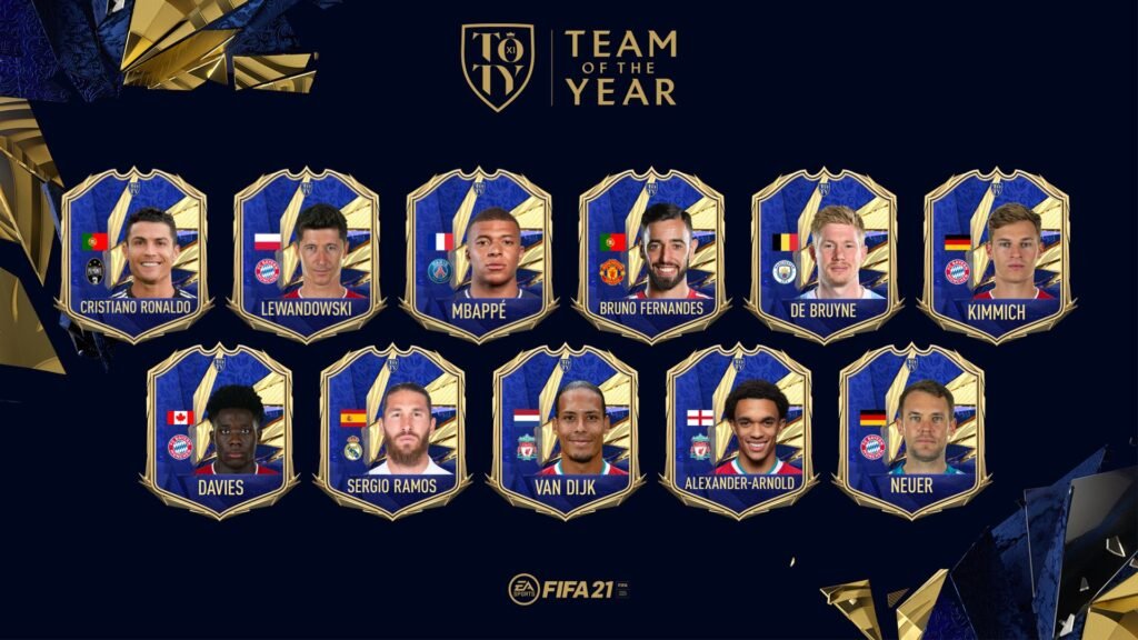 FIFA 21: TOTY - Equipo del año revelado