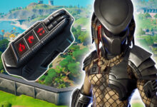 Fortnite: Entonces encuentras y derrotas al Predator en el mapa.