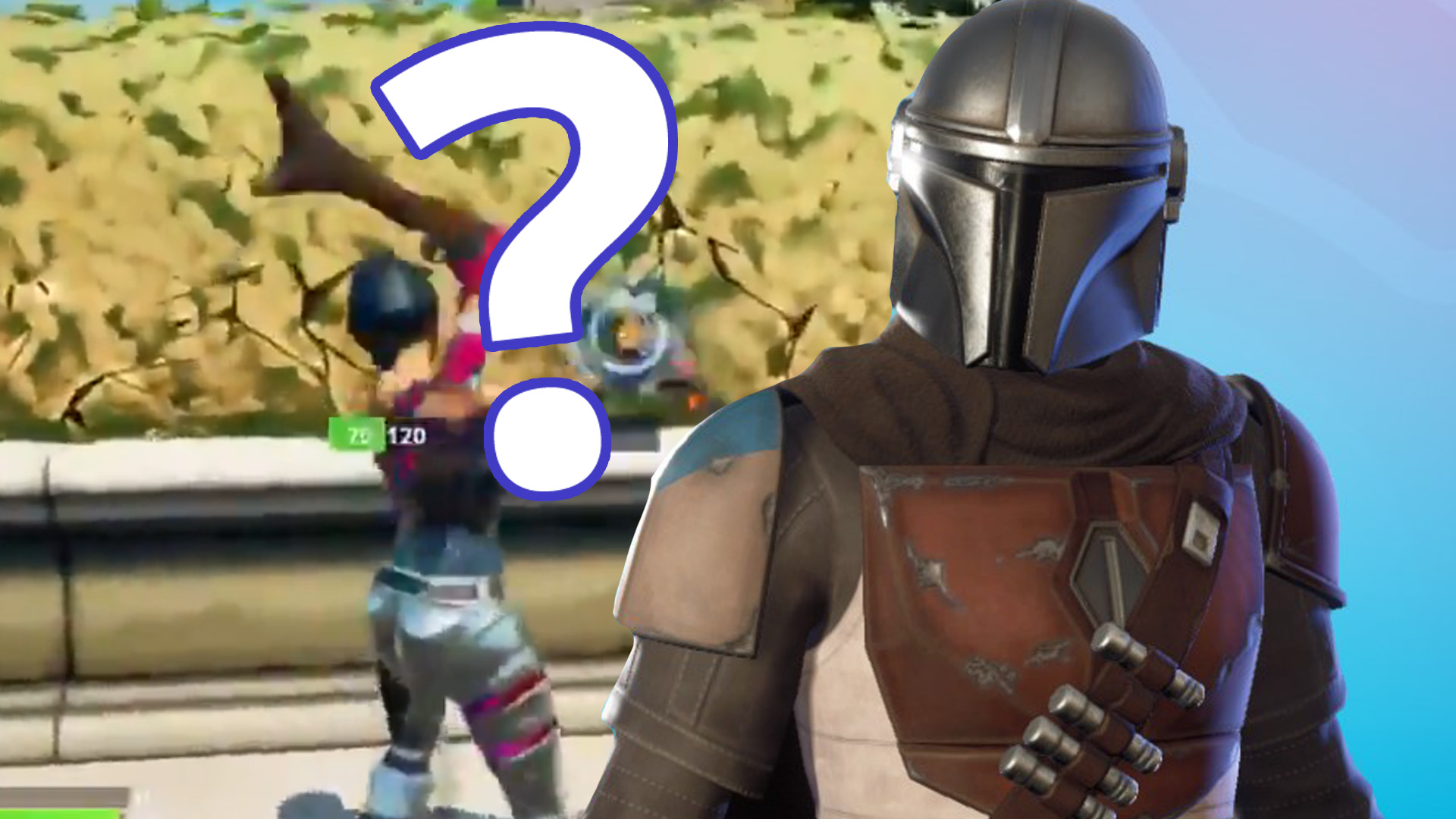 Fortnite: Leak muestra Pickaxe for Mandalorian en acción