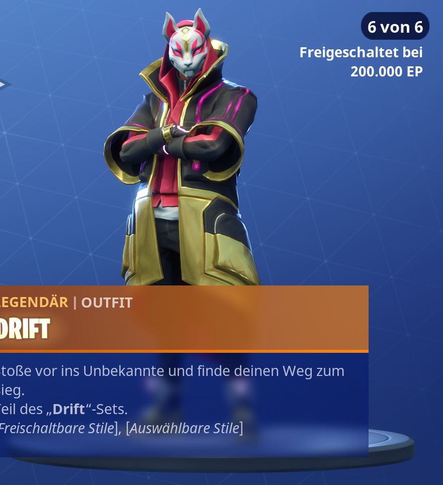 Fortnite-Drift "class =" wp-image-252728 "width =" 467 "height =" 511 "srcset =" http://dlprivateserver.com/wp-content/uploads/2021/01/Fortnite-teasers-misteriosa-piel-luego-borra-todo-para-cubrir.jpg 881w , https://images.mein-mmo.de/medien/2018/07/Fortnite-Drift-137x150.jpg 137w, https://images.mein-mmo.de/medien/2018/07/Fortnite-Drift- 274x300.jpg 274w, https://images.mein-mmo.de/medien/2018/07/Fortnite-Drift-768x841.jpg 768w "tamaños =" (ancho máximo: 467px) 100vw, 467px "> Drift lleva un Máscara de zorro que aparentemente lo convierte en el objetivo del mal.
<p>El misterioso personaje advierte a Drift que si no trabajan juntos y forman un equipo, los malos pronto lo perseguirán.</p>
<p>La conexión tuvo que cortarse cuando los malos se acercaron. El misterioso personaje dijo que tenía que tapar sus huellas y que con suerte se volverán a ver pronto.</p>
<p> <img decoding=