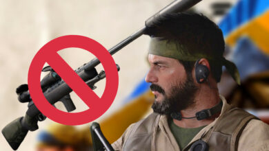Los profesionales se prohíben los rifles de francotirador porque CoD Cold War está roto