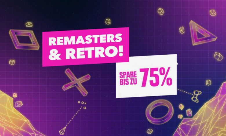 PS Store: muchos éxitos retro geniales y remasterizaciones para PS4 reducidos hasta en un 75%