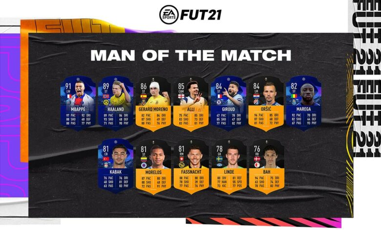 FIFA 21: MOTM - Nuevas cartas de Hombre del partido disponibles - 27 de febrero