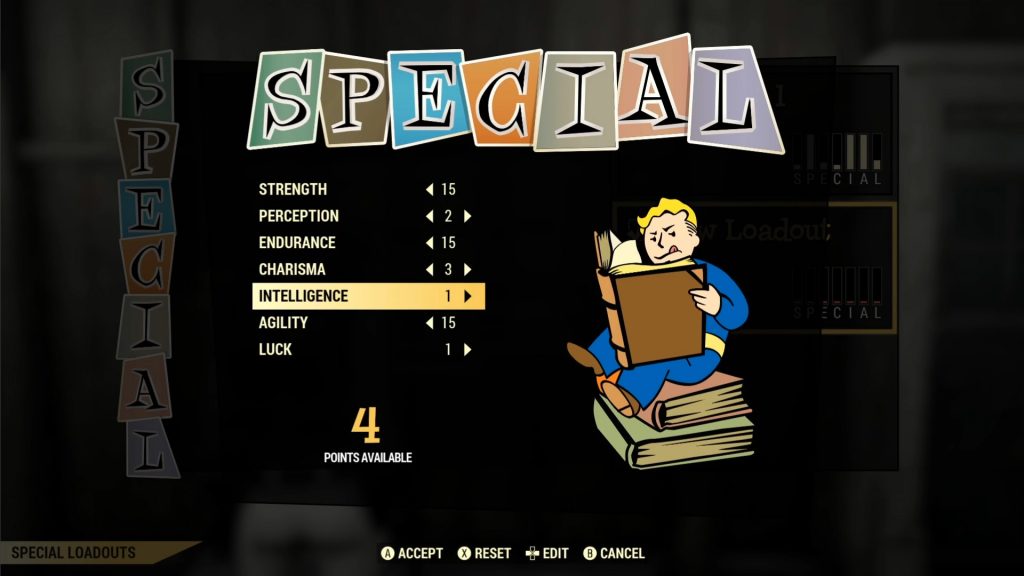 FAllout 76 cargas de beneficios especiales distribuidos