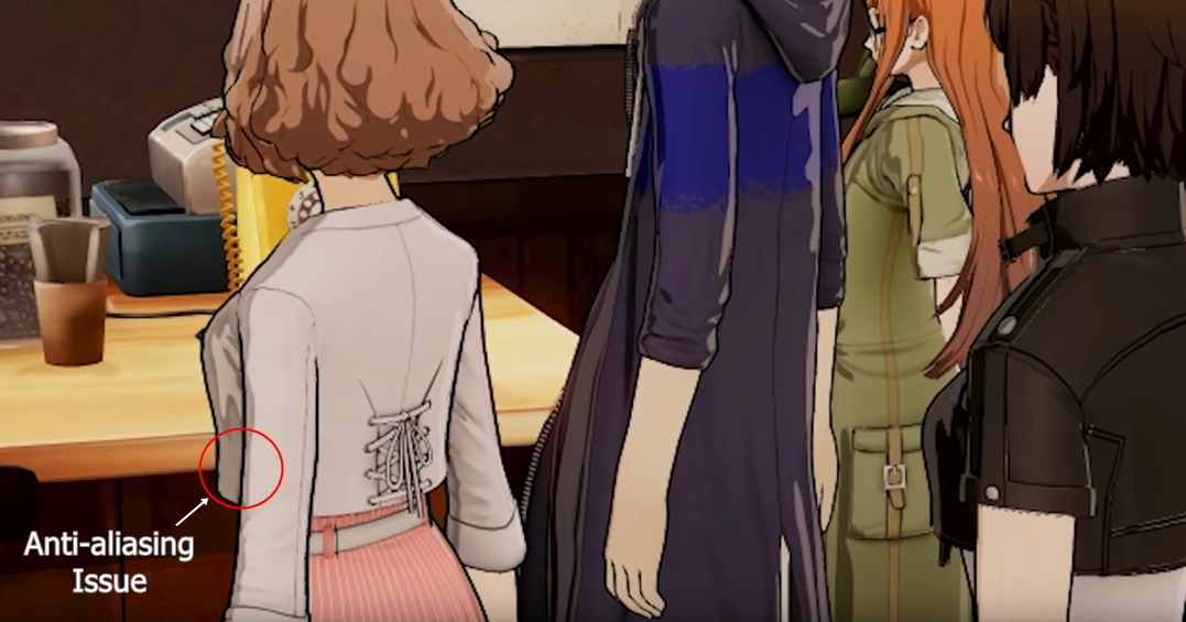 Persona 5 Strikers - Problema de anti-aliasing - Bordes demasiado irregulares - Cómo solucionarlo