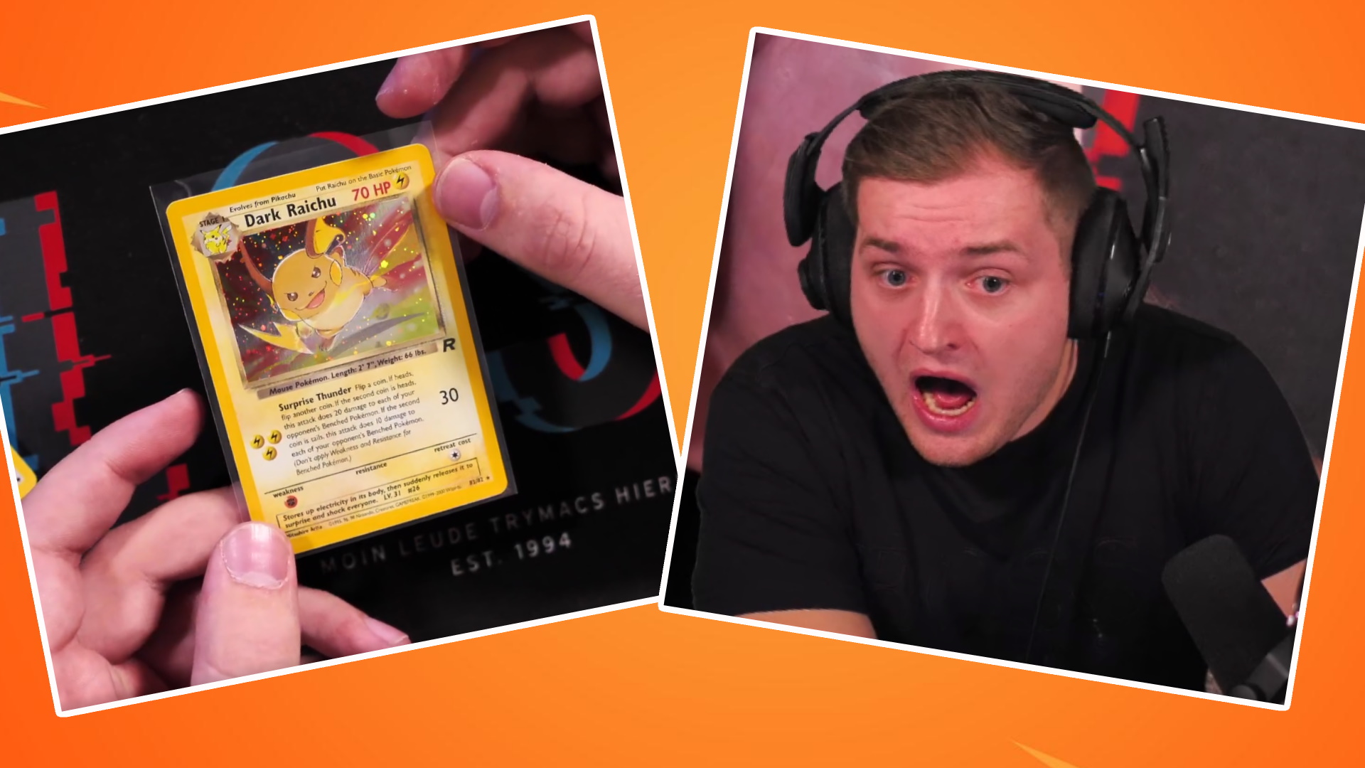 Twitch: Trymacs abre cartas Pokémon frente a 260.000 fanáticos, no puedo creer la suerte