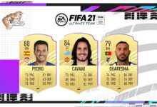 FIFA 21: Cavani, Pedro y Gotze agregados a la base de datos de FUT