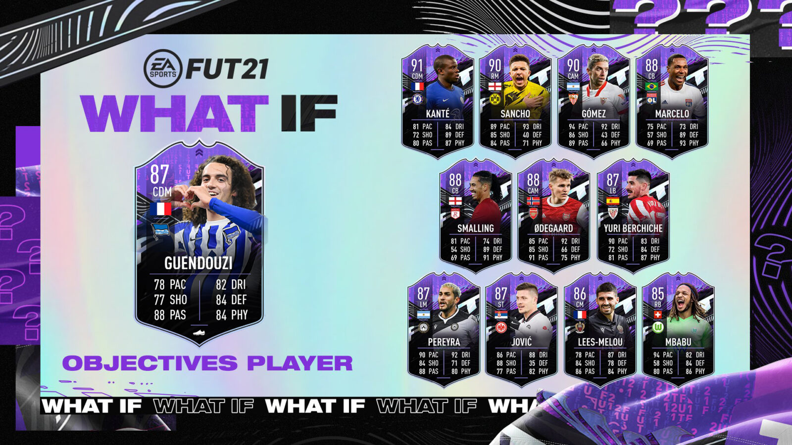 FIFA 21: Objetivos Matteo Guendouzi What If - Requisitos