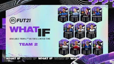 FIFA 21: What If - Team 2 anunciado para el nuevo evento
