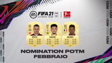 FIFA 21: nominaciones de la Bundesliga de febrero al POTM