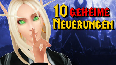 WoW: 10 cambios secretos desde el parche 9.0.5