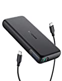 RAVPower PD 60W Powerbank USB C Power Delivery 20000mAh Quick Charge 3.0 Powerbank con cable tipo C para iPhone 11/12 Pro Max XS XR iPad Air Pro, etc.