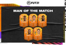 FIFA 21: MOTM - Disponibles las nuevas cartas Man of the Match del 27 de marzo