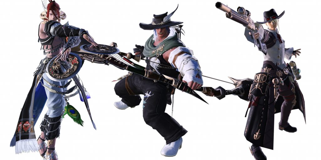 ffxiv luchadores a distancia física