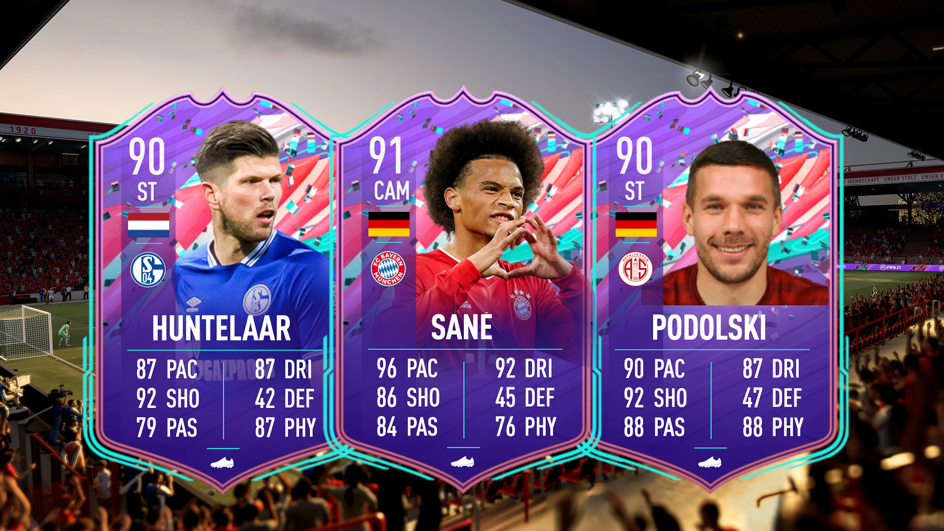 FIFA 21: FUT Birthday está en vivo: trae cartas fuertes para Sané, Podolski y Huntelaar