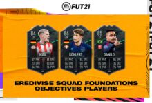 FIFA 21: objetivos de Kohlert, Max y Danilo - requisitos de Eredivisie Squad Foundations II