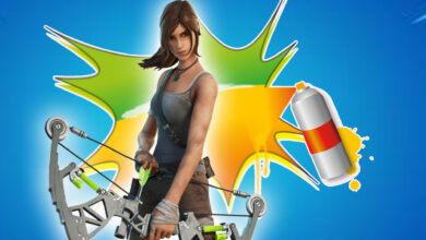 Fortnite está regalando un spray "Lara Croft": así es como lo canjeas