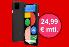 Google Pixel 4a 5G con tarifa LTE es barato en oferta en MediaMarkt