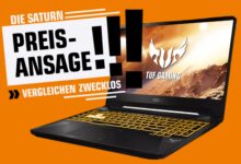 Laptop para juegos Asus con GeForce RTX 2060 reducida y más en Saturn