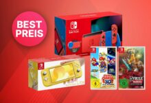 Oferta Saturn: Nintendo Switch Limited Edition y juegos al mejor precio