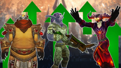 WoW: Blizzard hace que estas tres clases sean aún más fuertes con la revisión