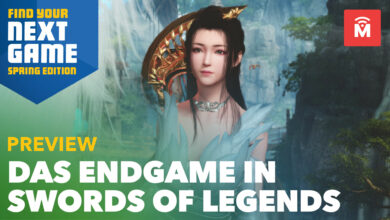 El nuevo MMORPG Swords of Legends llegará en verano: así es como se ve el final del juego