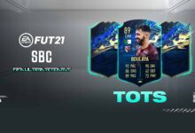 FIFA 21: Momentos del SBC Farid Boulaya TOTS - Requisitos y soluciones