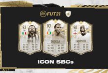 FIFA 21: SBC Drogba, Campbell y Pirlo Icon Prime Moments disponibles en FUT