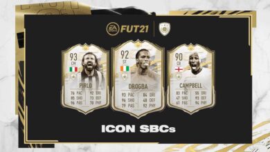 FIFA 21: SBC Drogba, Campbell y Pirlo Icon Prime Moments disponibles en FUT