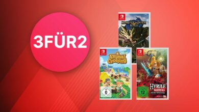 Oferta de MediaMarkt 3 por 2: compre 3 juegos de Nintendo Switch, pague 2