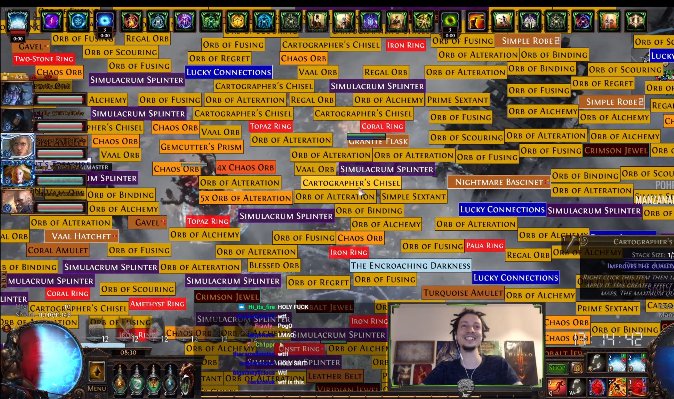 Path of Exile prohíbe uno de sus streamers de Twitch más populares por explosión de botín