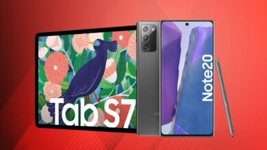 Samsung Galaxy Note 20 barato, tabletas S7 reducidas y más en Amazon