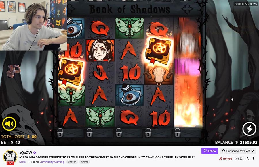 xQc-Twitch "class =" wp-image-672039 "srcset =" http://dlprivateserver.com/wp-content/uploads/2021/04/xQc-transmite-el-casino-frente-a-120000-personas-en-Twitch.jpg 900w, https: //images.mein-mmo .de / medien / 2021/04 / xQc-Twitch-300x194.jpg 300w, https://images.mein-mmo.de/medien/2021/04/xQc-Twitch-150x97.jpg 150w, https: // imágenes .mein-mmo.de / medien / 2021/04 / xQc-Twitch-768x497.jpg 768w "size =" (max-width: 900px) 100vw, 900px "> Casi 120.000 juegos de xQc vistos en" Slots ". Fuente: Bigwinboard

<p><strong>Esta es la crítica de los fanáticos: </strong>Mientras estaba transmitiendo, xQc escuchó mucho en el chat. La gente escribía sus mensajes y el programa automatizado se los leía directamente:</p>
<ul>
<li>“Te vi jugar a las tragamonedas y lo probé yo mismo. Perdí todo mi dinero. No puedo pagar el alquiler. ¿Me devolverás mi dinero? "</li>
<li>"Podría haber usado mi dinero para pagar mi préstamo, ahora lo he perdido todo".</li>
<li>"El 30% de sus espectadores son menores de 18 años y usan la tarjeta de crédito de Mami: vemos a Félix perder 100k aquí".</li>
</ul>
<h2>Asmongold: el casino es 1000 veces peor que las chicas en bikini</h2>
<p><strong>Esa fue la crítica de los compañeros: </strong>El gran streamer de WoW, Asmongold, dijo que odia los juegos de azar. Twitch debería prohibir eso. “El juego es mil veces peor que las chicas en bikini”. (vía twitter).</p>
<p>XQc había estado molesto anteriormente por las serpentinas en bikini. "El meta de la bañera de hidromasaje es lo más miserable que haya existido en Twitch".</p>
<p>    <img decoding=