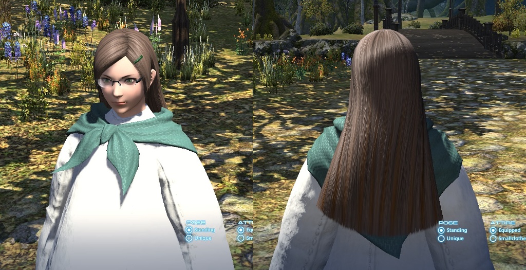 peinado de pelo largo ffxiv